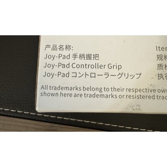 NIB JOY-PAD 2 Grips For Nintendo Switch 2 Controller, Anti-Slip, Blue/Orange - Picture 5 of 5
